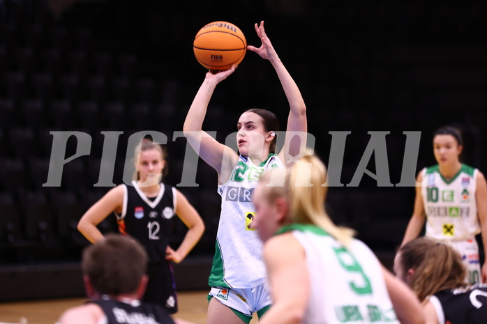 17.12.2023, Graz, Raiffeisen Sportpark, Basketball Damen Superliga 2023/24, Grunddurchgang 7.Runde, UBI Holding Graz - Vienna United Women,  