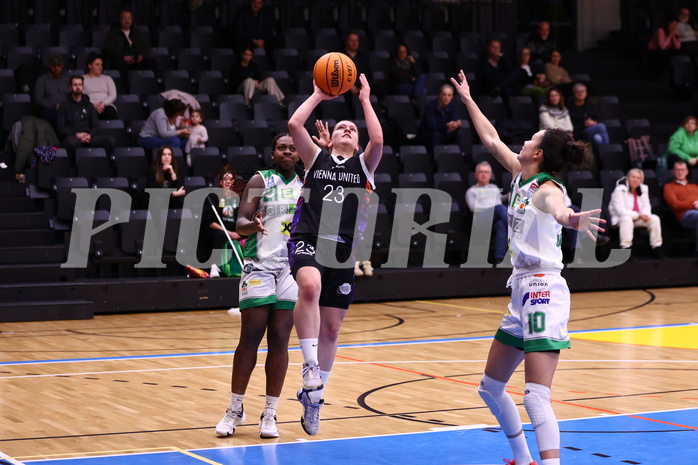 17.12.2023, Graz, Raiffeisen Sportpark, Basketball Damen Superliga 2023/24, Grunddurchgang 7.Runde, UBI Holding Graz - Vienna United Women,  