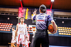Basketball, win2day Basketball Superliga 2023/24, Grunddurchgang 12.Runde, BC Vienna, Kapfenberg Bulls, #featured #referee