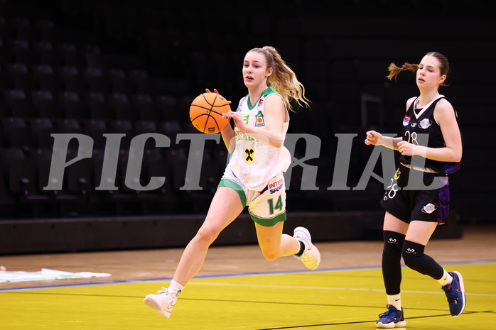 17.12.2023, Graz, Raiffeisen Sportpark, Basketball Damen Superliga 2023/24, Grunddurchgang 7.Runde, UBI Holding Graz - Vienna United Women,  