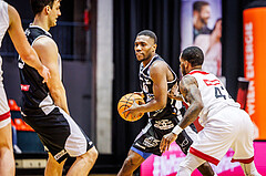 Basketball, win2day Basketball Superliga 2023/24, Grunddurchgang 12.Runde, BC Vienna, Kapfenberg Bulls, Rudi Williams (3)