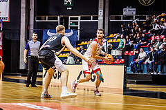 Basketball, win2day Basketball Superliga 2023/24, Grunddurchgang 12.Runde, BC Vienna, Kapfenberg Bulls, Davor Konjevic (31)