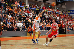 Basketball Superliga 2024/25, Playoffs, Viertelfinale Spiel 3 Klosterneuburg Dukes vs. Traiskirchen Lions


