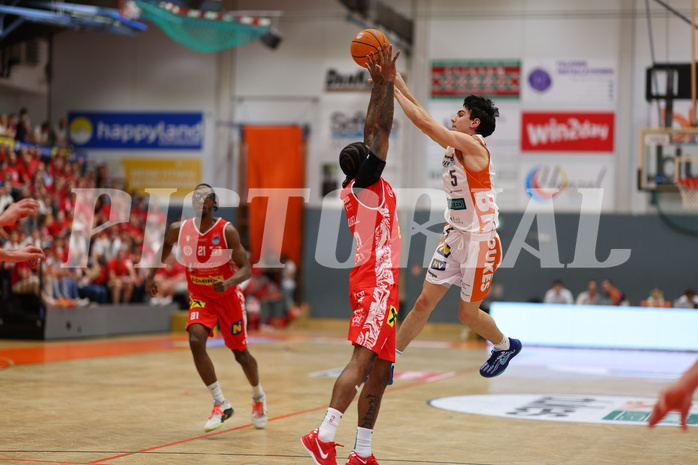 Basketball Superliga 2024/25, Playoffs, Viertelfinale Spiel 3 Klosterneuburg Dukes vs. Traiskirchen Lions


