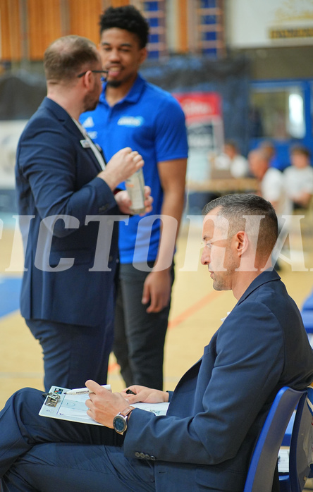 Basketball, Basketball Superliga 2024/25, Playoffs, Viertelfinale Spiel 3, Oberwart Gunners vs. Kapfenberg 

