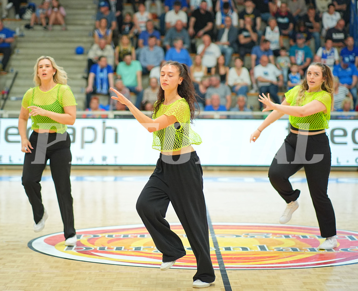 Basketball, Basketball Superliga 2024/25, Playoffs, Viertelfinale Spiel 3, Oberwart Gunners vs. Kapfenberg 

