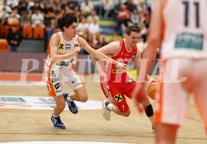 Basketball Superliga 2024/25, Playoffs, Viertelfinale Spiel 3 Klosterneuburg Dukes vs. Traiskirchen Lions


