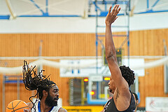 Basketball, Basketball Superliga 2024/25, Playoffs, Viertelfinale Spiel 3, Oberwart Gunners vs. Kapfenberg 

