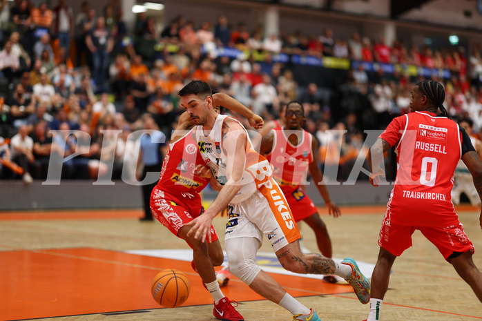 Basketball Superliga 2024/25, Playoffs, Viertelfinale Spiel 3 Klosterneuburg Dukes vs. Traiskirchen Lions



