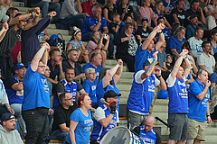 Basketball, Basketball Superliga 2024/25, Playoffs, Viertelfinale Spiel 3, Oberwart Gunners vs. Kapfenberg 

