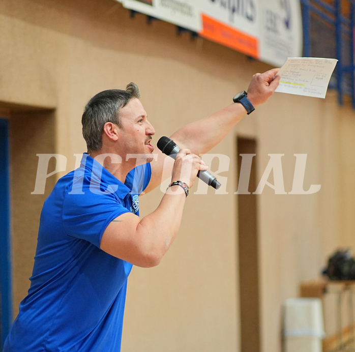 Basketball, Basketball Superliga 2024/25, Playoffs, Viertelfinale Spiel 3, Oberwart Gunners vs. Kapfenberg 

