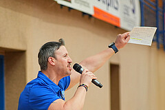 Basketball, Basketball Superliga 2024/25, Playoffs, Viertelfinale Spiel 3, Oberwart Gunners vs. Kapfenberg 

