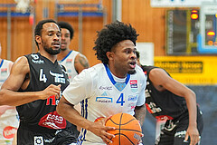 Basketball, Basketball Superliga 2024/25, Playoffs, Viertelfinale Spiel 3, Oberwart Gunners vs. Kapfenberg 

