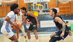 Basketball, Basketball Superliga 2024/25, Playoffs, Viertelfinale Spiel 3, Oberwart Gunners vs. Kapfenberg 

