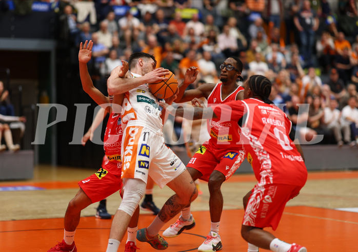 Basketball Superliga 2024/25, Playoffs, Viertelfinale Spiel 3 Klosterneuburg Dukes vs. Traiskirchen Lions


