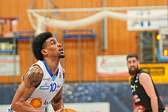 Basketball, Basketball Superliga 2024/25, Playoffs, Viertelfinale Spiel 3, Oberwart Gunners vs. Kapfenberg 

