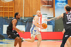 Basketball, Basketball Superliga 2024/25, Playoffs, Viertelfinale Spiel 3, Oberwart Gunners vs. Kapfenberg 

