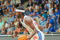 Basketball, Basketball Superliga 2024/25, Playoffs, Viertelfinale Spiel 3, Oberwart Gunners vs. Kapfenberg 

