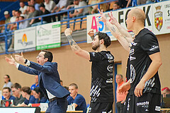 Basketball, Basketball Superliga 2024/25, Playoffs, Viertelfinale Spiel 3, Oberwart Gunners vs. Kapfenberg 


