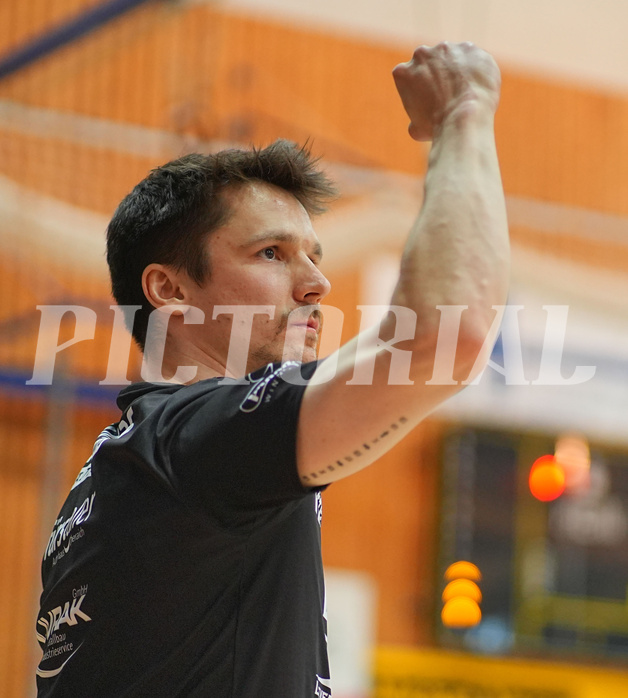 Basketball, Basketball Superliga 2024/25, Playoffs, Viertelfinale Spiel 3, Oberwart Gunners vs. Kapfenberg 

