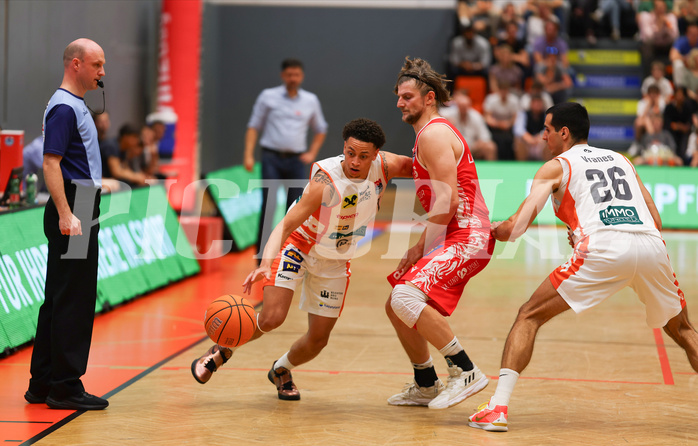 Basketball Superliga 2024/25, Playoffs, Viertelfinale Spiel 3 Klosterneuburg Dukes vs. Traiskirchen Lions


