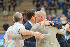 Basketball, Basketball Superliga 2024/25, Playoffs, Viertelfinale Spiel 3, Oberwart Gunners vs. Kapfenberg 

