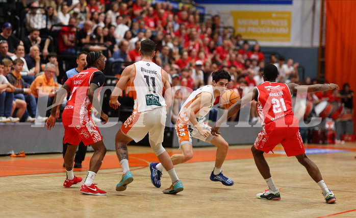 Basketball Superliga 2024/25, Playoffs, Viertelfinale Spiel 3 Klosterneuburg Dukes vs. Traiskirchen Lions



