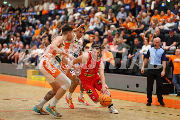 Basketball Superliga 2024/25, Playoffs, Viertelfinale Spiel 3 Klosterneuburg Dukes vs. Traiskirchen Lions


