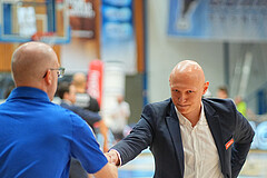 Basketball, Basketball Superliga 2024/25, Playoffs, Viertelfinale Spiel 3, Oberwart Gunners vs. Kapfenberg 

