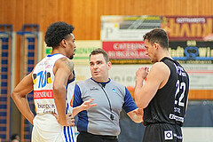 Basketball, Basketball Superliga 2024/25, Playoffs, Viertelfinale Spiel 3, Oberwart Gunners vs. Kapfenberg 

