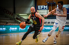 Basketball, bet-at-home Basketball Superliga 2021/22, Grunddurchgang Runde 9, Oberwart Gunners, Flyers Wels, Christian Von Fintel (27)