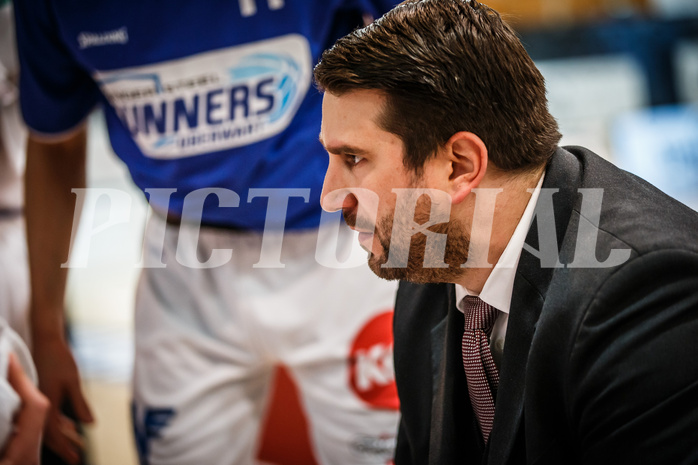 Basketball, bet-at-home Basketball Superliga 2021/22, Grunddurchgang Runde 9, Oberwart Gunners, Flyers Wels, Horst Leitner (Coach)