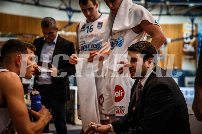Basketball, bet-at-home Basketball Superliga 2021/22, Grunddurchgang Runde 9, Oberwart Gunners, Flyers Wels, Horst Leitner (Coach)