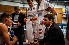 Basketball, bet-at-home Basketball Superliga 2021/22, Grunddurchgang Runde 9, Oberwart Gunners, Flyers Wels, Horst Leitner (Coach)