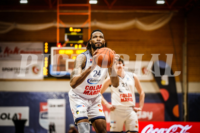 Basketball, win2day Basketball Superliga 2022/23, 4. Qualifikationsrunde, BBC Nord Dragonz, UBSC Graz, Aristide Boya (24)