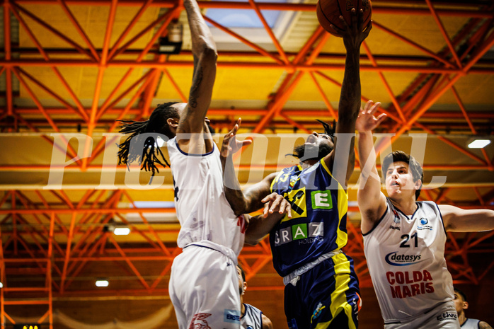 Basketball, win2day Basketball Superliga 2022/23, 4. Qualifikationsrunde, BBC Nord Dragonz, UBSC Graz, Issac James Vann Jr (13)