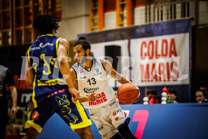 Basketball, win2day Basketball Superliga 2022/23, 4. Qualifikationsrunde, BBC Nord Dragonz, UBSC Graz, Kyran Jordan Mc Clure (13)