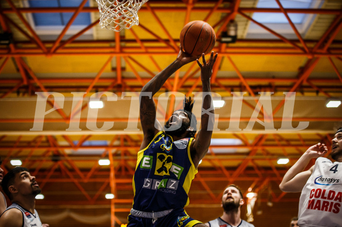Basketball, win2day Basketball Superliga 2022/23, 4. Qualifikationsrunde, BBC Nord Dragonz, UBSC Graz, Issac James Vann Jr (13)