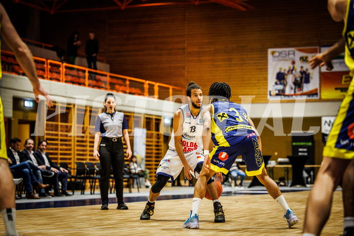 Basketball, win2day Basketball Superliga 2022/23, 4. Qualifikationsrunde, BBC Nord Dragonz, UBSC Graz, Kyran Jordan Mc Clure (13)