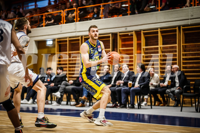 Basketball, win2day Basketball Superliga 2022/23, 4. Qualifikationsrunde, BBC Nord Dragonz, UBSC Graz, Tanner Giddings (15)