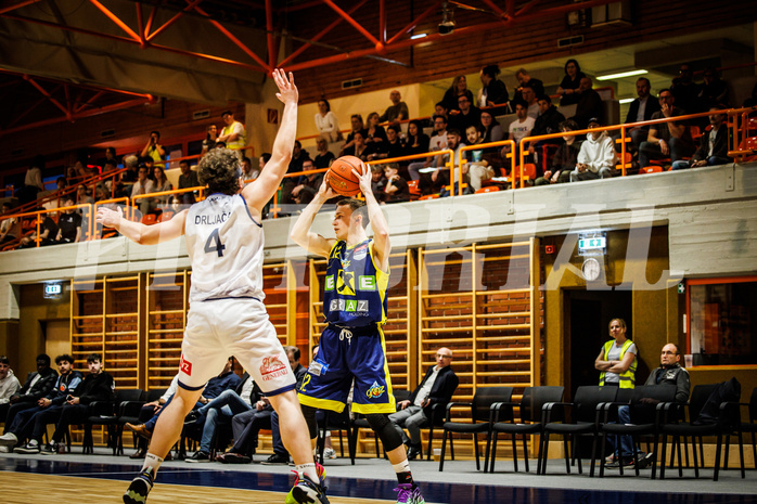 Basketball, win2day Basketball Superliga 2022/23, 4. Qualifikationsrunde, BBC Nord Dragonz, UBSC Graz, Lukas Simoner (12)