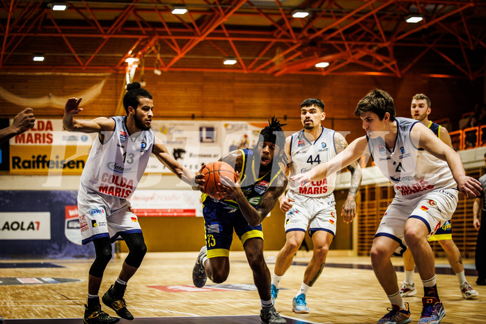 Basketball, win2day Basketball Superliga 2022/23, 4. Qualifikationsrunde, BBC Nord Dragonz, UBSC Graz, Issac James Vann Jr (13)