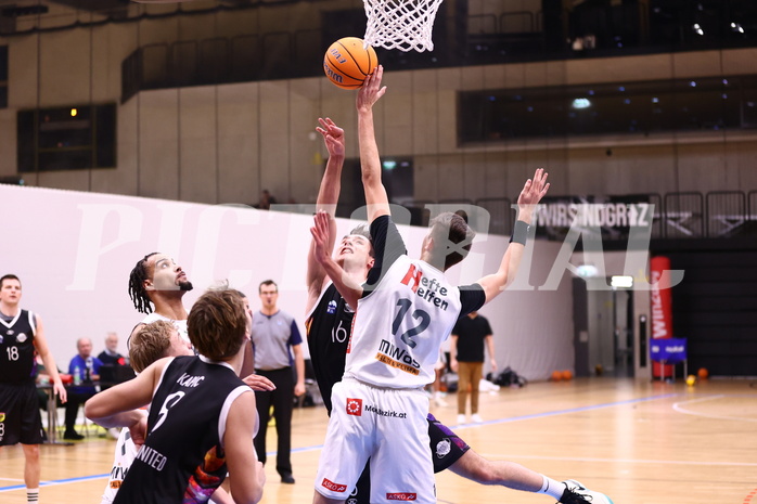 10.11.2024, Graz, Raiffeisen Sportpark Graz, Basketball Zweite Liga 2024/25, Grunddurchgang, Runde 7, Future Team Steiermark vs. Vienna United
