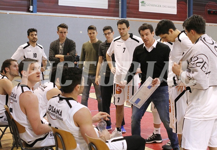 Basketball 2.Bundesliga 2017/18 Grunddurchgang 18.Runde  Jennersdorf Blackbirds vs Vienna Timberwolves