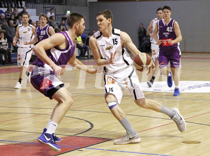 Basketball 2.Bundesliga 2017/18 Grunddurchgang 18.Runde  Jennersdorf Blackbirds vs Vienna Timberwolves