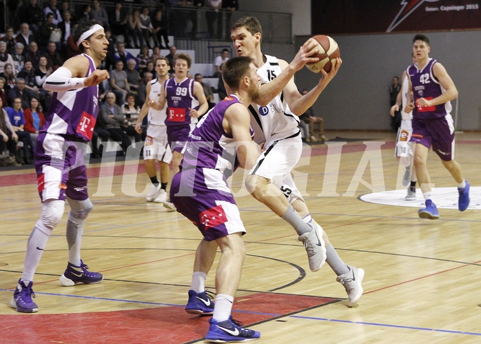 Basketball 2.Bundesliga 2017/18 Grunddurchgang 18.Runde  Jennersdorf Blackbirds vs Vienna Timberwolves