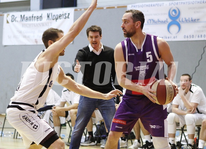 Basketball 2.Bundesliga 2017/18 Grunddurchgang 18.Runde  Jennersdorf Blackbirds vs Vienna Timberwolves