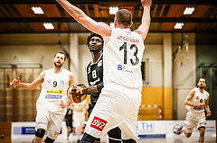 Basketball, Basketball Zweite Liga, Grunddurchgang 7.Runde, Mattersburg Rocks, Raiders Tirol, Mansata Cisse (8)