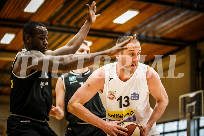 Basketball, Basketball Zweite Liga, Grunddurchgang 7.Runde, Mattersburg Rocks, Raiders Tirol, Corey HALLETT (13)