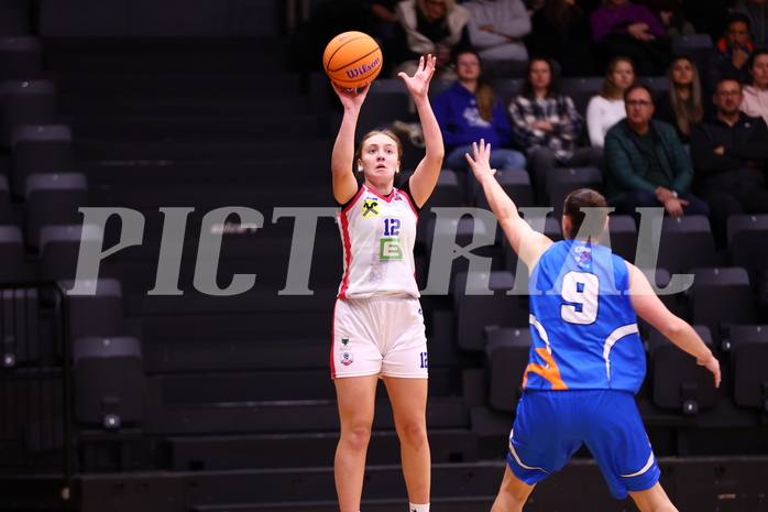 24.11.2024, Graz, Raiffeisen Sportpark, Basketball Damen Superliga 2024/25, Grunddurchgang, 7.Runde, UBSC-DBBC Graz - DBB Wels,  
